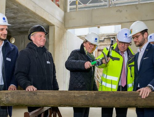 Topping-out Ceremony at Rheydt Central Station